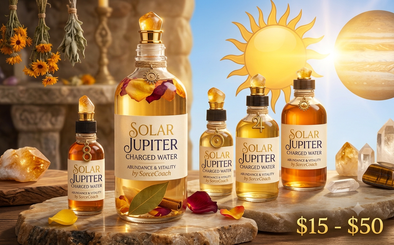 Solar Jupiter Charged Water